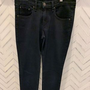 Rag & Bone Skinny Black Jeans Mid Rise Size 29